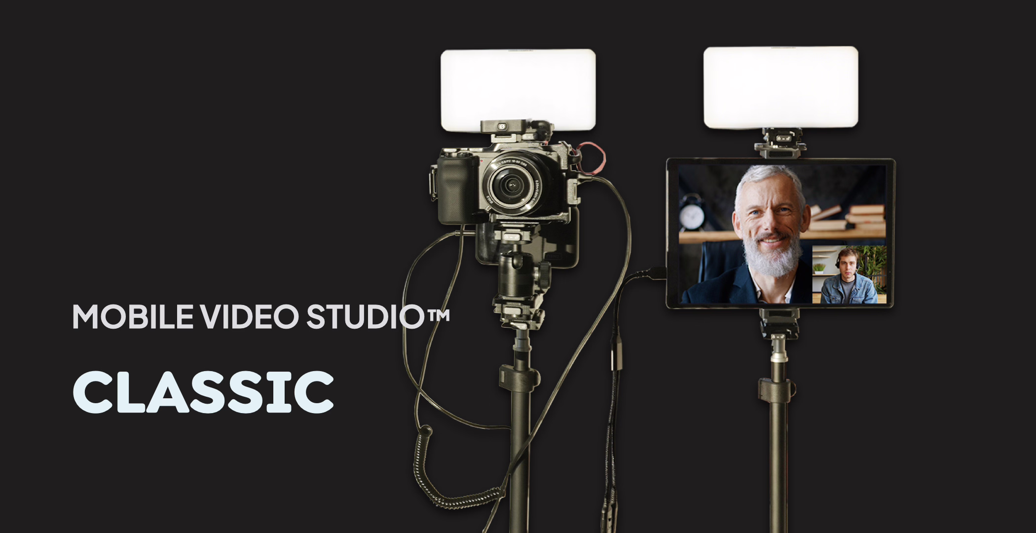 Founder using Timonial mobile video studio for a remote testimonial video