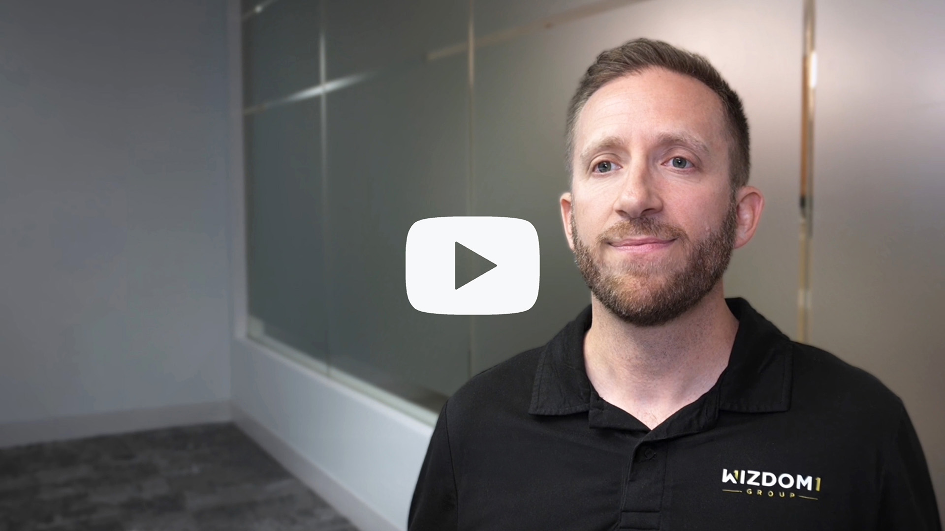 Anthony Vlachos, Co-founder of WizdomOne Group, customer testimonial video thumbnail